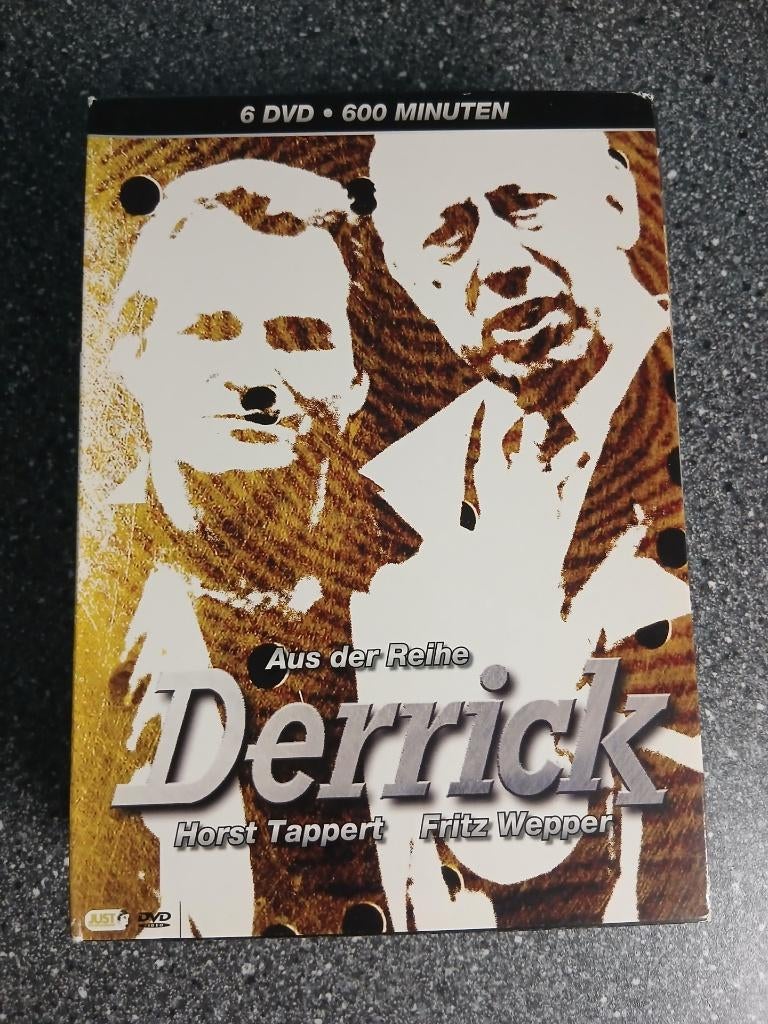 DERRICK 6DVD, Cd's en Dvd's, Dvd's | Tv en Series, Vanaf 16 jaar, Ophalen of Verzenden, Gebruikt, Overige genres