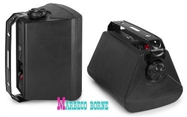 100Volt Speaker set zwart, 8 OHM, 5,25" 120W IPX5, BC50V, Overige merken, Stofbestendig, Overige typen, 60 tot 120 watt
