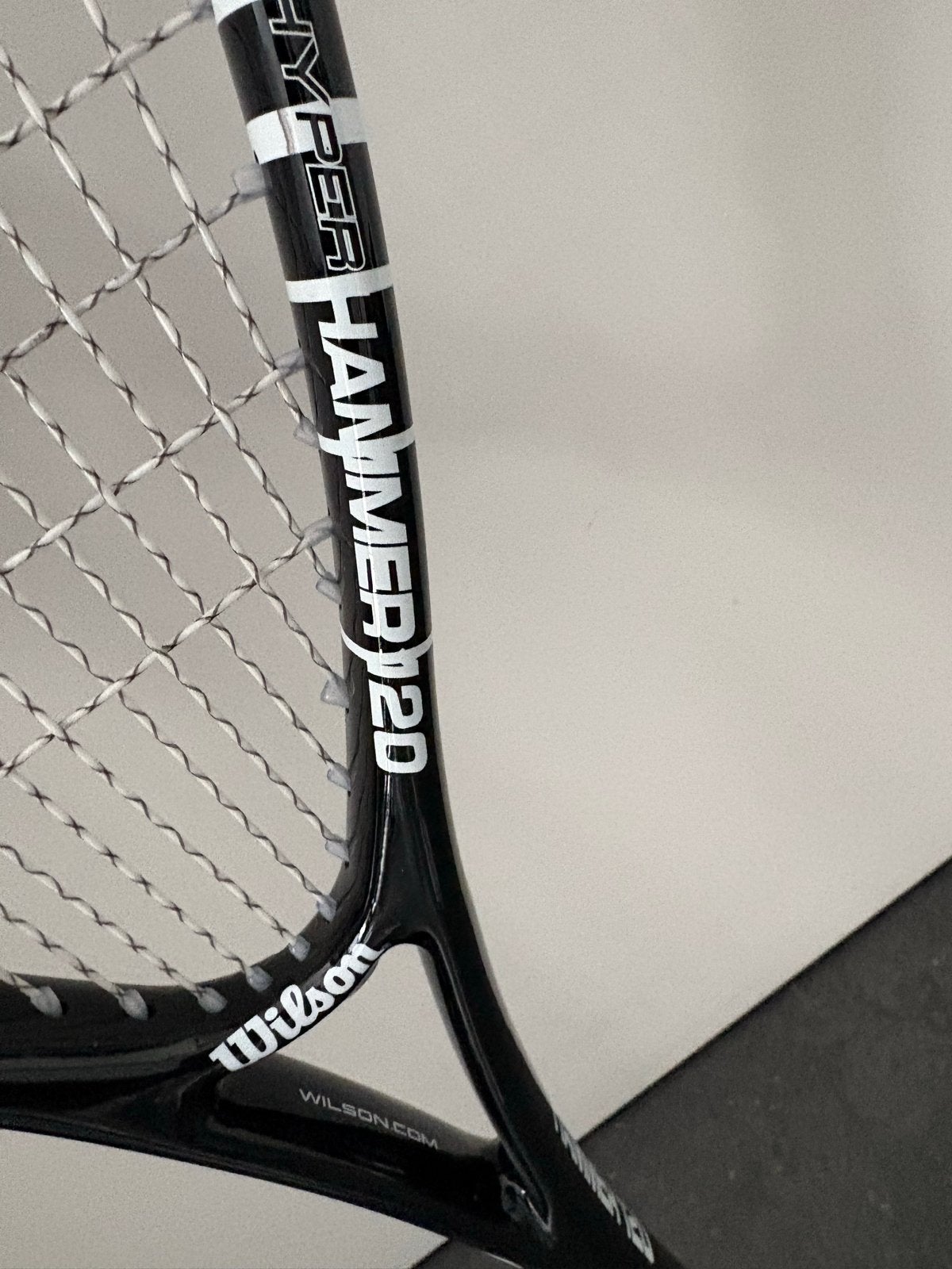 Wilson Hyper Hammer 120 Squash Racket, Ophalen of Verzenden, Gebruikt, Racket, Wilson