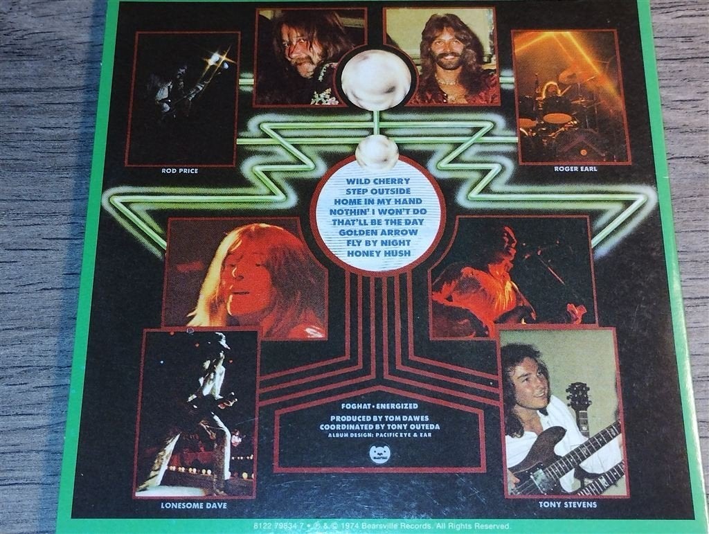 Foghat - Energized [Cardsleeve], Cd's en Dvd's, Ophalen of Verzenden, Zo goed als nieuw, Poprock
