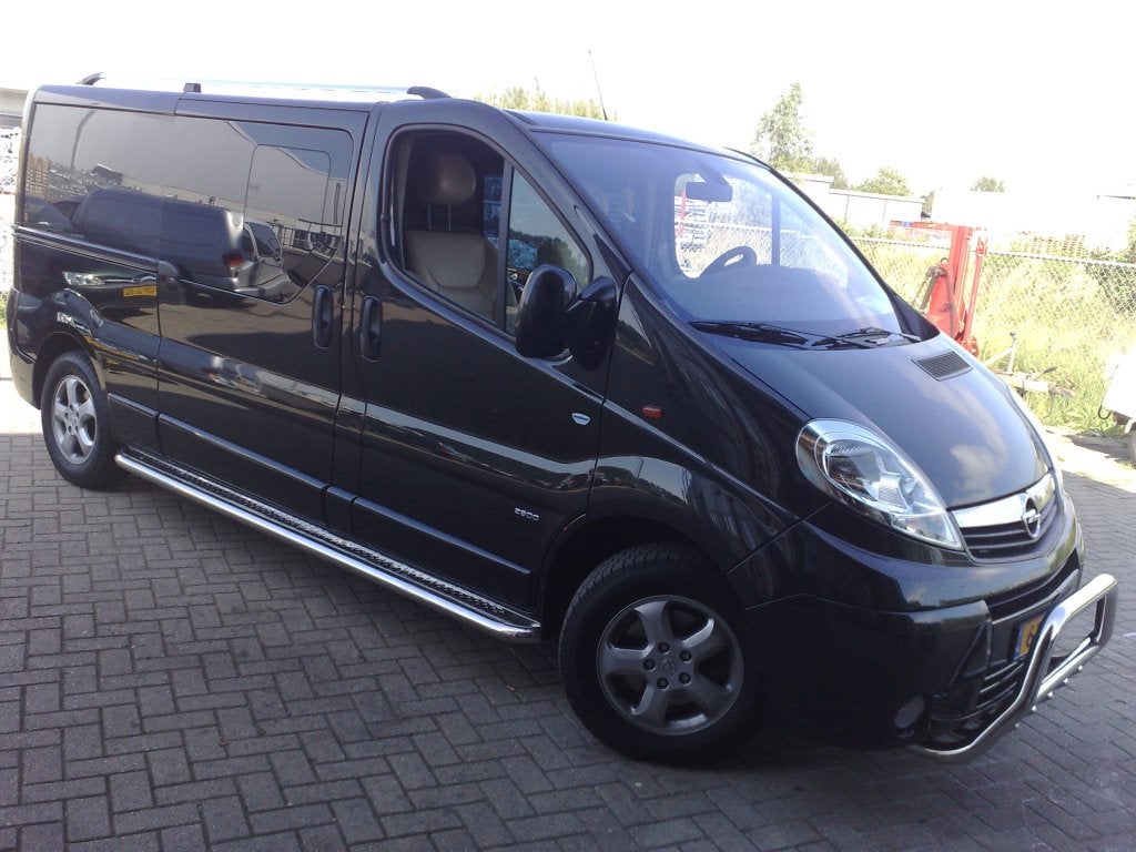 AANBIEDING Primastar Sidebars met RVS-Plaat, Niet ingevuld, Niet ingevuld, Niet ingevuld