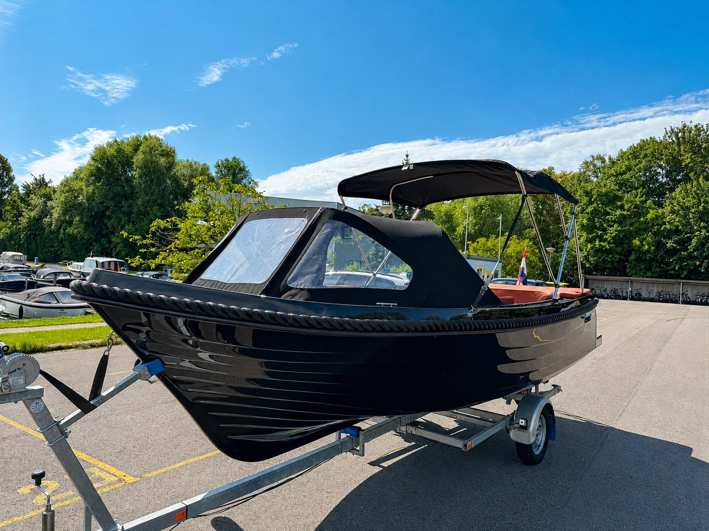 Maassloep 590 occasion honda 20pk bwj 024 koopje € 18.950,-