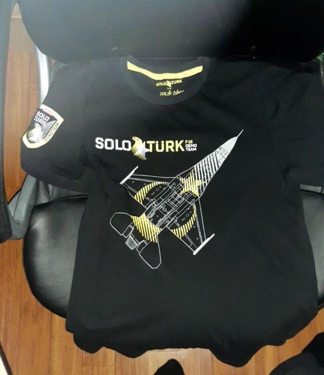 Soloturk F-16 demoteam shirt t-shirt maat M, Verzenden, Zo goed als nieuw, Overige typen