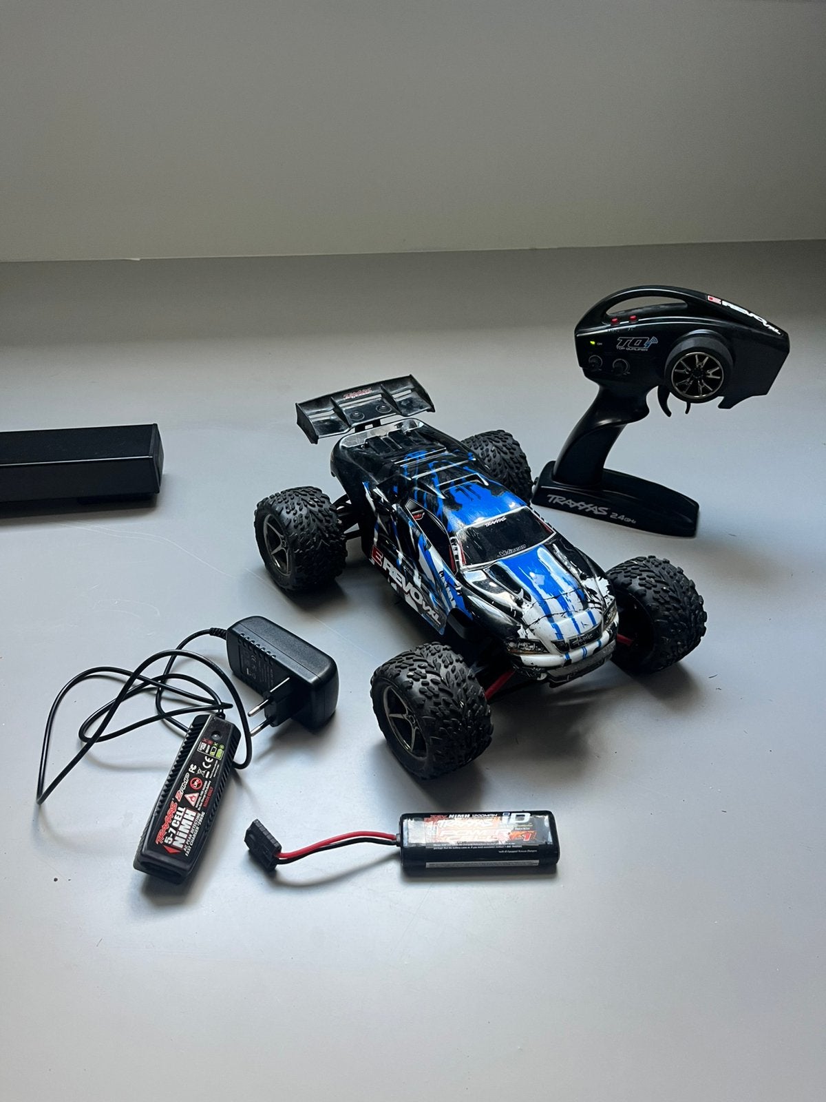 Traxxas Erevo 1/16 mini, Elektro, Auto offroad, Ophalen of Verzenden, Zo goed als nieuw