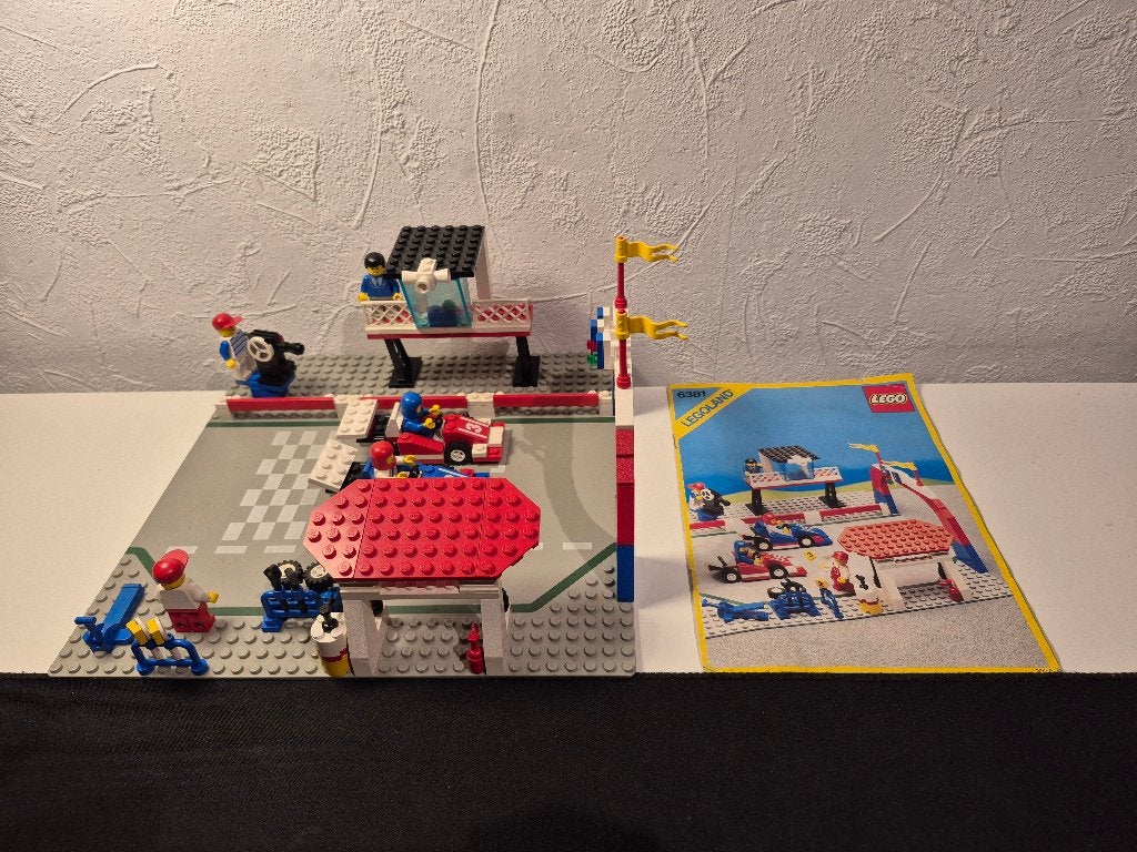 Lego 6381 Motor Speedway, Gebruikt, Lego, Ophalen of Verzenden, Compleet