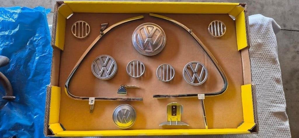 diverse delen VW Bril Kever '47 tot '58, Auto-onderdelen, Ophalen of Verzenden, Gebruikt, Oldtimer onderdelen