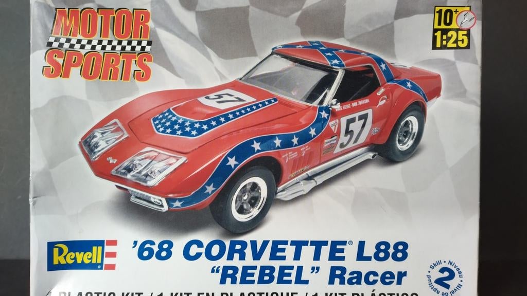 Chevrolet Corvette Rebel Racer 1:24 Revell Pol, Auto, Verzenden, ., Revell