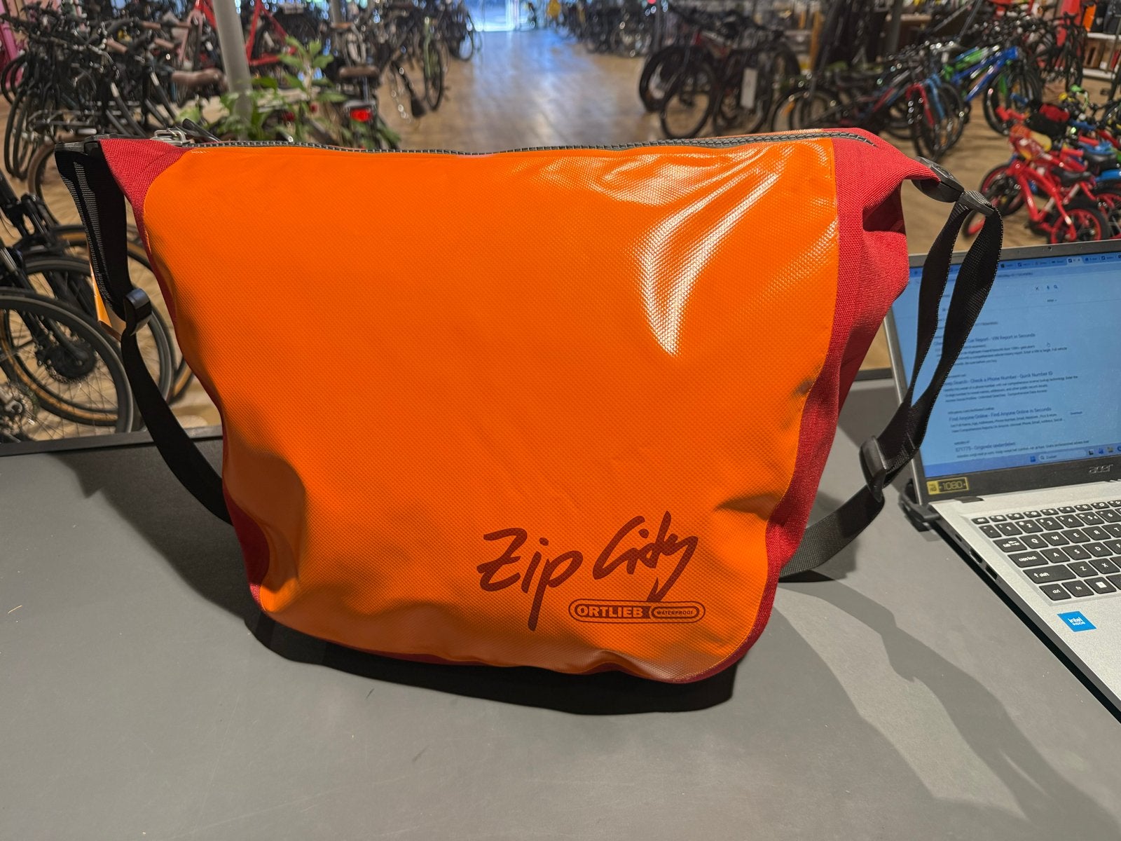 Ortlieb Zip-City M 23L Nieuw - Waterdicht IP67 Oranje, Sieraden, Tassen en Uiterlijk, Tassen | Damestassen, Nieuw, Overige typen