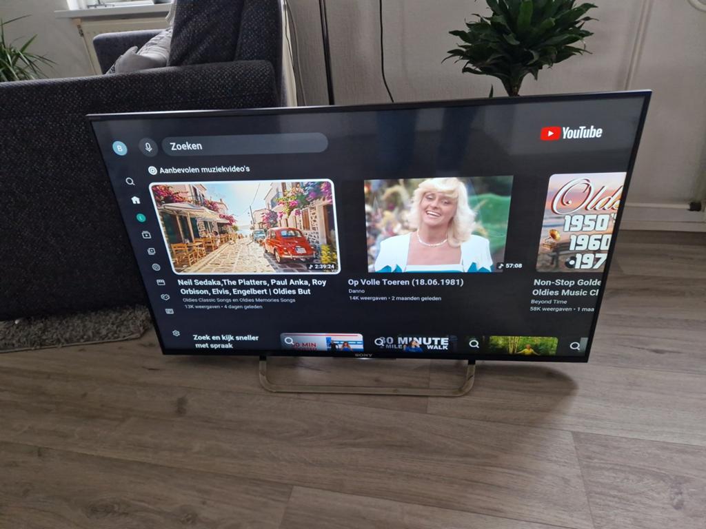 Sony Smart Led tv 4K UHD, Audio, Tv en Foto, Televisies, Ophalen, Gebruikt, 100 cm of meer, Sony