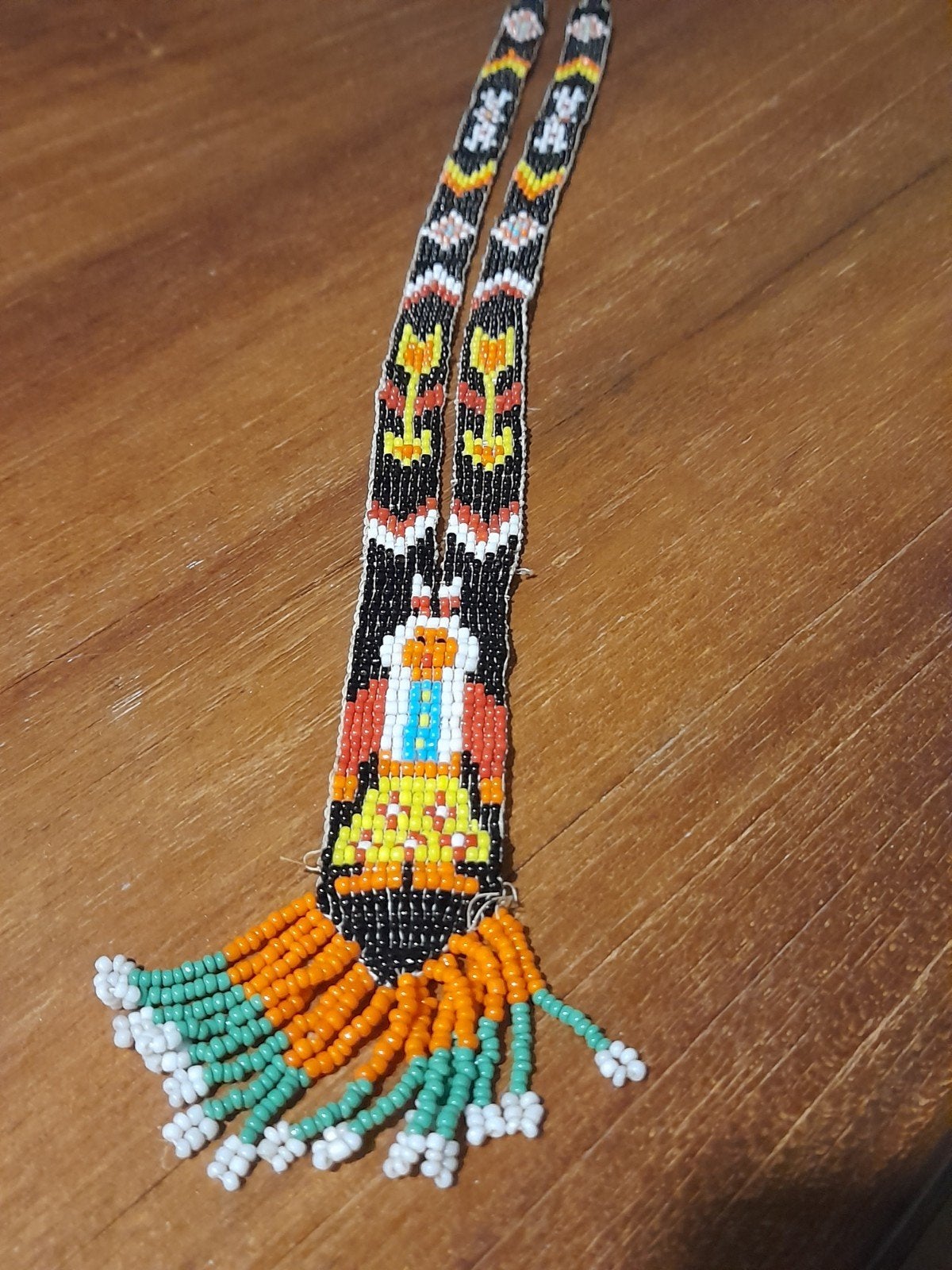 Vintage Navajo Indianen Kralen Ketting - Arizona, Ophalen of Verzenden, Zo goed als nieuw, Overige materialen