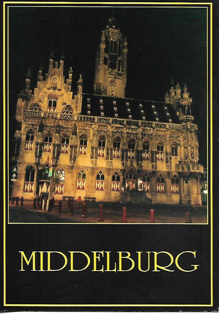 Middelburg- -Stadhuis., Verzenden, 1980 tot heden, Gelopen, Zeeland