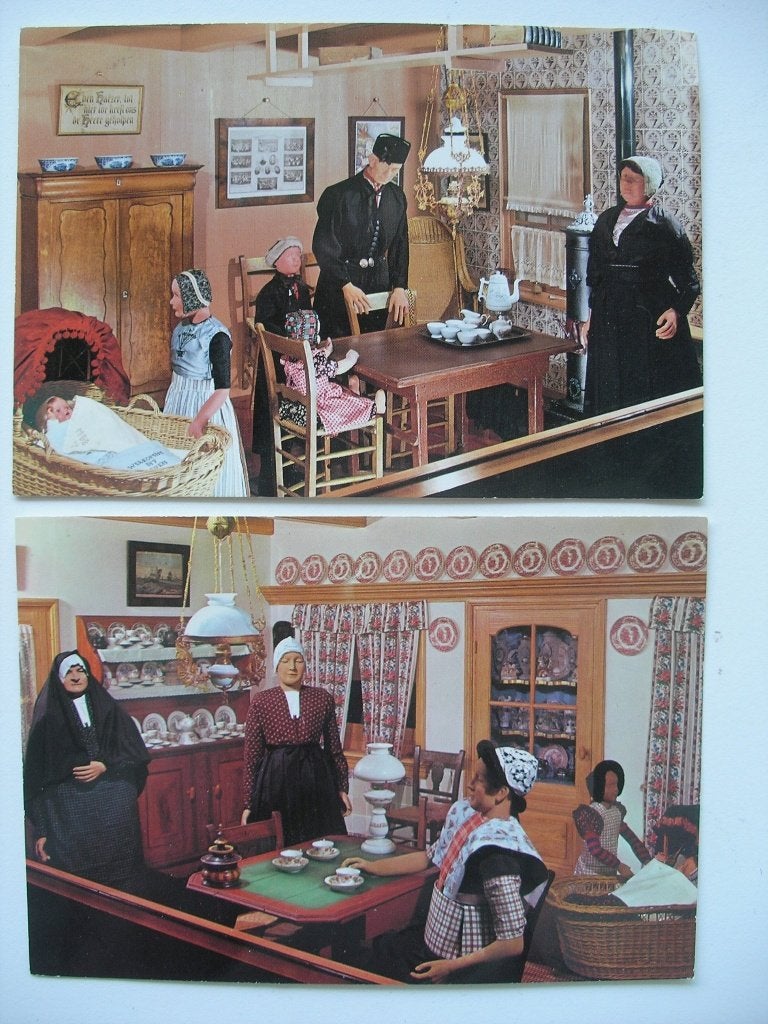 Nederlandse Klederdrachten 21 ansichten Zeeland, Verzamelen, Ophalen of Verzenden, Zeeland