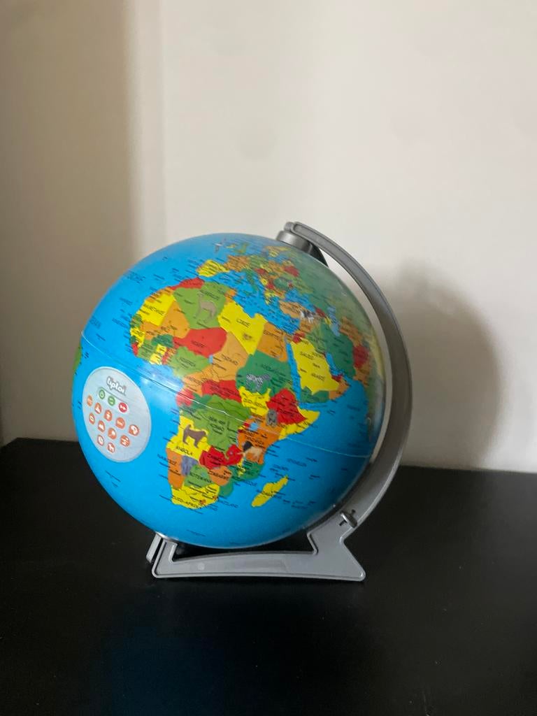 Tiptoi globe zonder stift, Ophalen of Verzenden, Interactief, Zo goed als nieuw