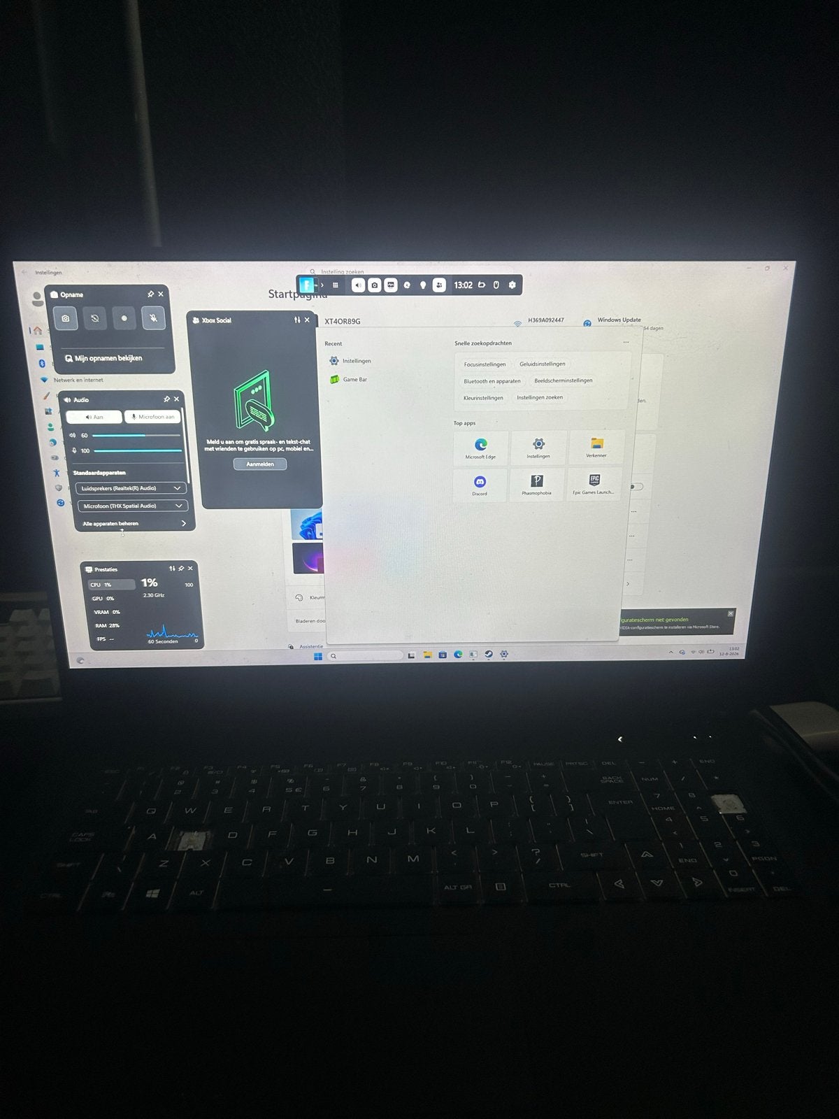 Gaming Laptop - Intel i7-10875H, RTX 2070, 32GB RAM