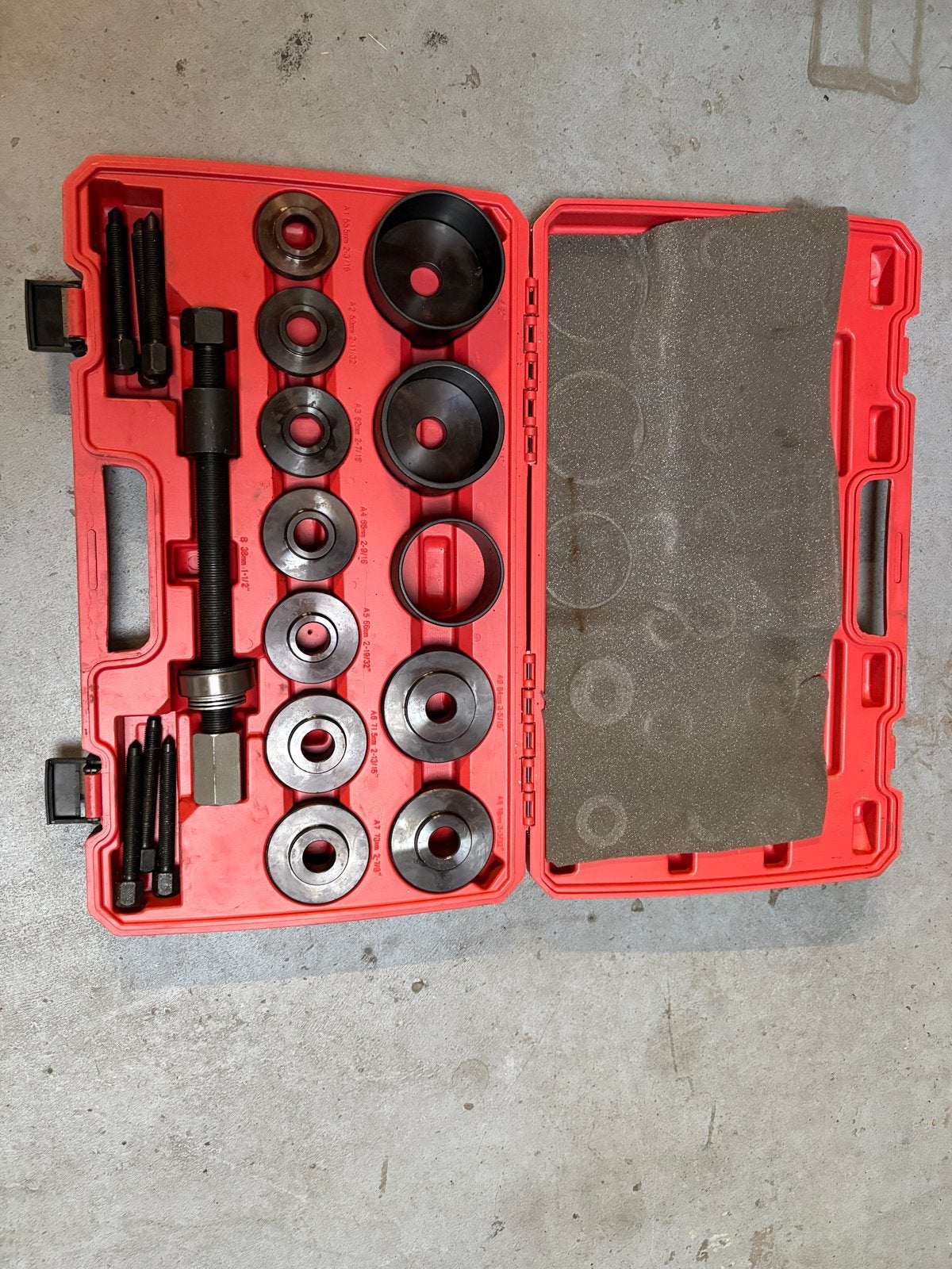 Lagerpers Set - Universele Lager Verwijderaar Gereedschap, Auto diversen, Ophalen, Gebruikt