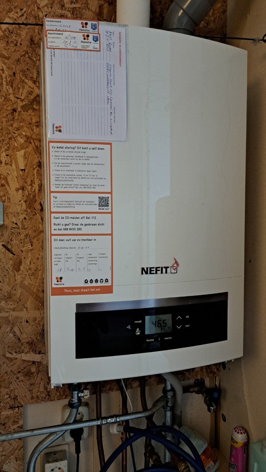 Nefit trendline CV ketel, Ophalen, Gebruikt, Aardgas, Geiser