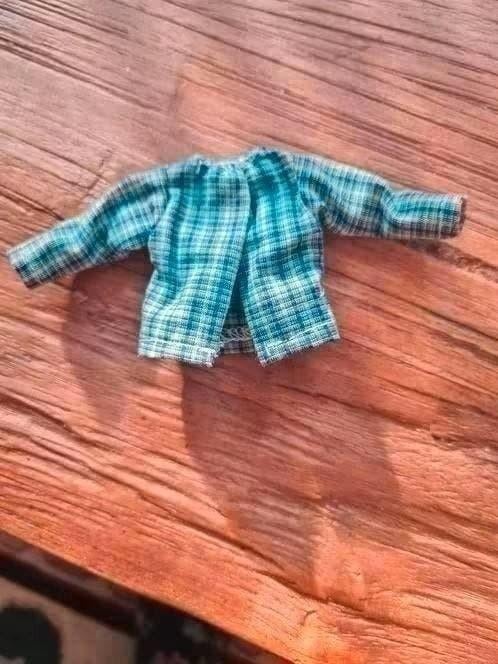 poppenhuis miniaturen overhemd blouse voor heidi ott man, Ophalen of Verzenden, Nieuw, Poppenhuis