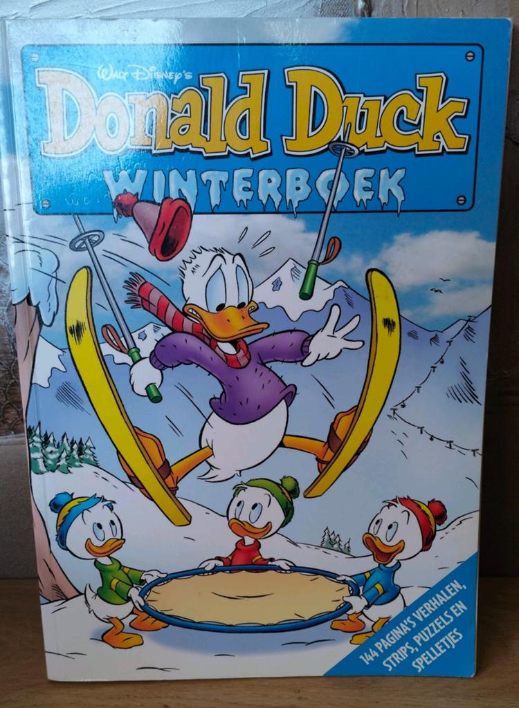 VINTAGE DONALD DUCK WINTERBOEK 2008*STRIPS*SPELLETJES, Verzamelen, Disney, Verzenden, Donald Duck, Zo goed als nieuw, Overige typen