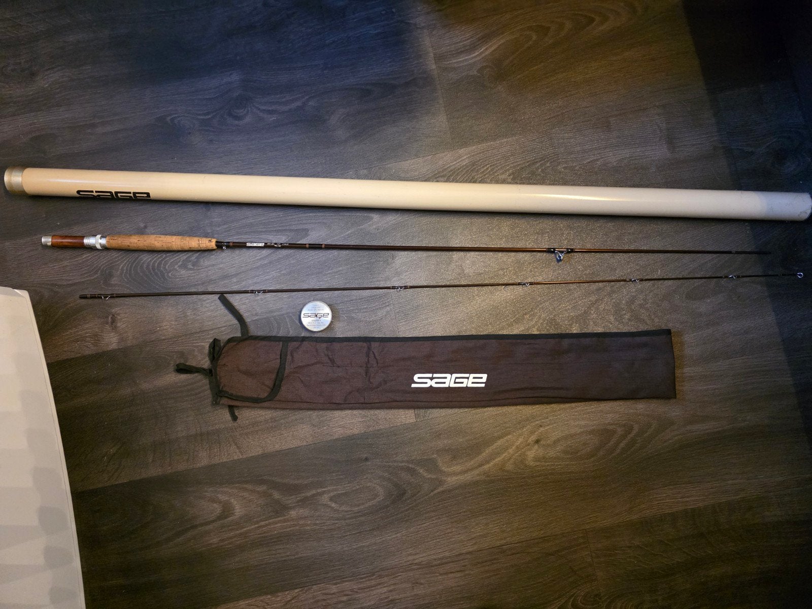 vintage sage hengel 2 delig, Watersport en Boten, Ophalen, Overige typen