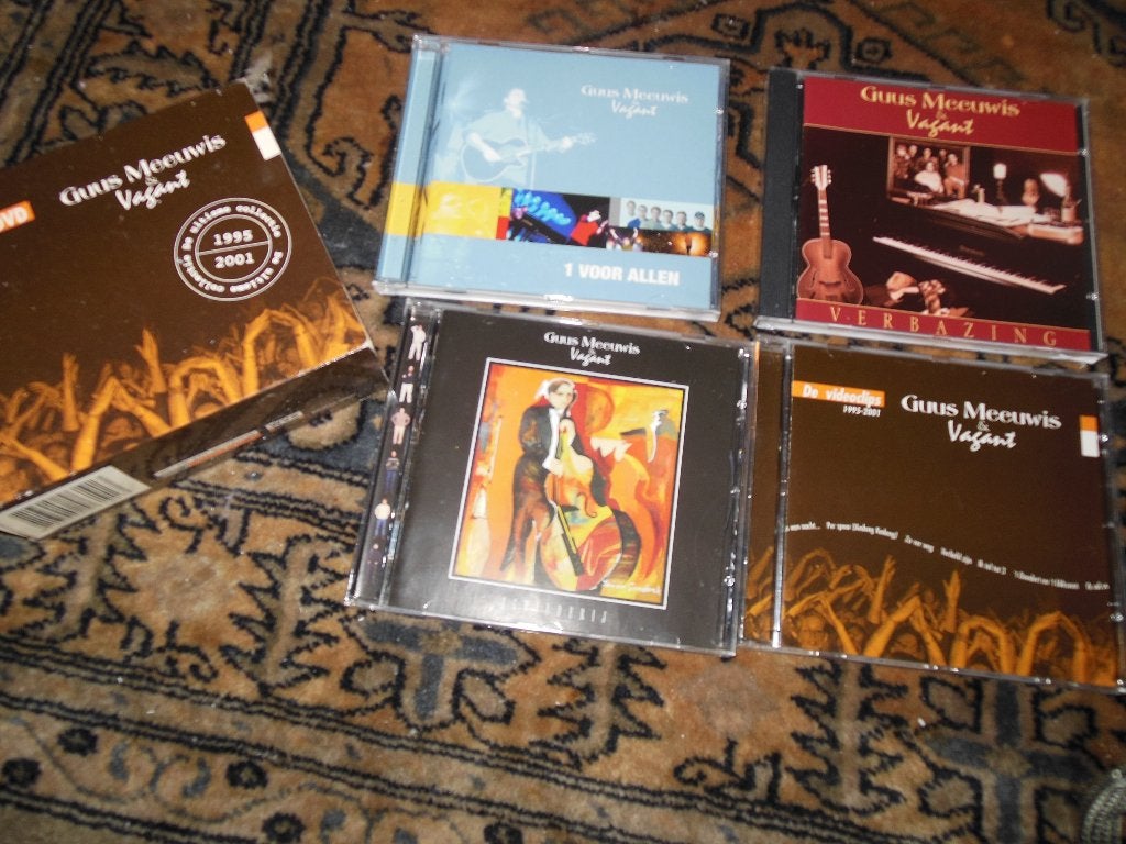 Guus Meeuwis Vagant, 3 cd’s + DVD, Ophalen, Zo goed als nieuw, Pop, Inclusief DVD