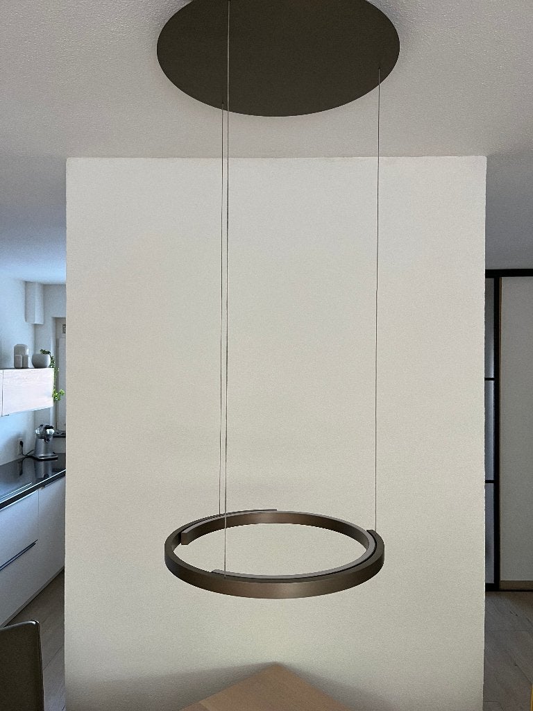 Design hanglamp, Ophalen, Overige fittingen, Zo goed als nieuw, Glas