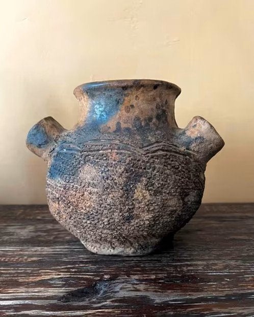 Antiek Berber kookpot terracotta, Ophalen