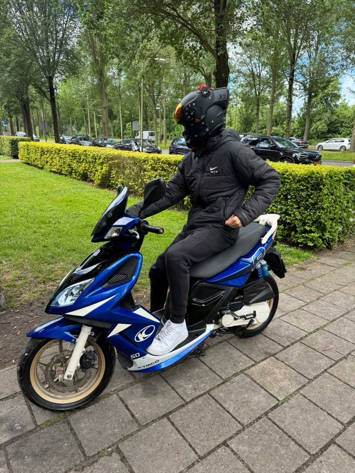 Kymco Super 8 50cc – In ongelooflijk mooie en nette staat!, Ophalen, Maximaal 45 km/u, Zo goed als nieuw, Benzine
