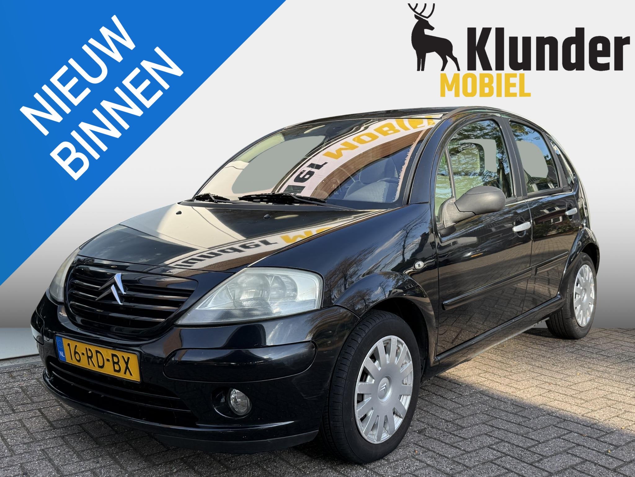 Citroen C3 1.6i-16V Exclusive Aut. |3e Eig.|Trekhaak|, Automaat, Info@citroen.nl, Citroën, Zwart