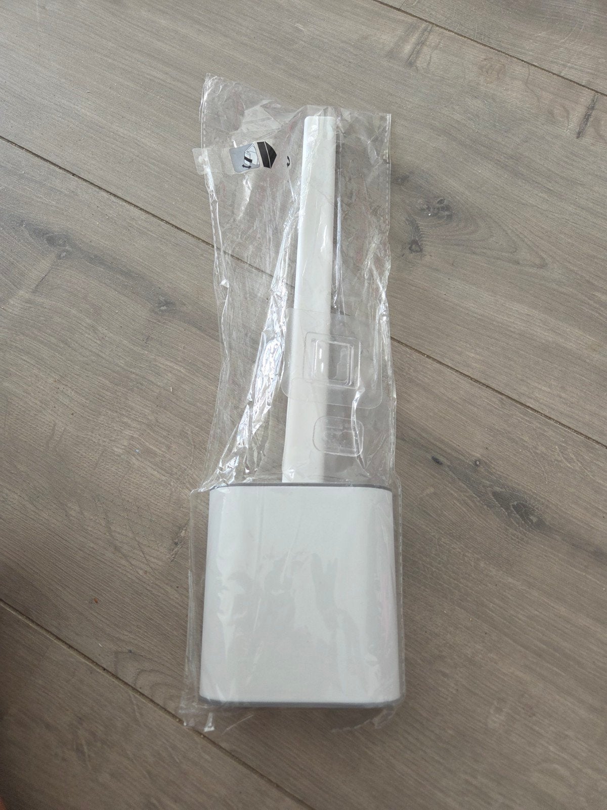 Nieuwe siliconen WC borstel met houder, Ophalen of Verzenden, Nieuw
