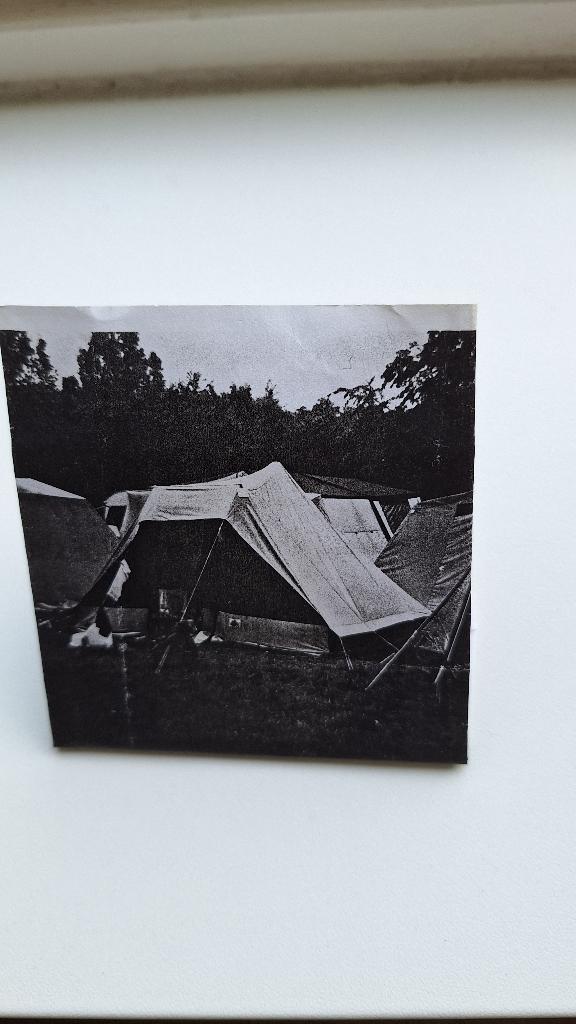 4 persoons katoenen tent, type De Waard, Caravans en Kamperen, Tenten, Ophalen, Gebruikt, Tot en met 4