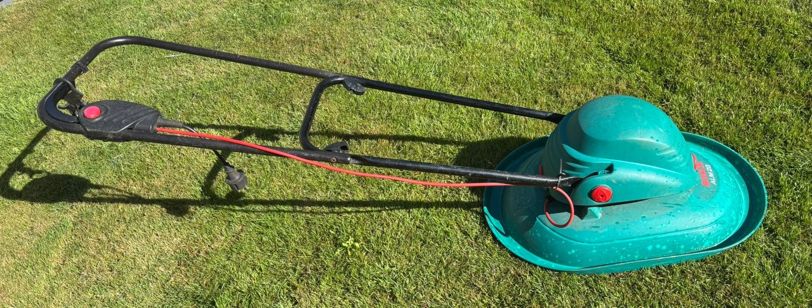 Bosch Alm 28 elektrische zweefmaaier, Ophalen, Gebruikt