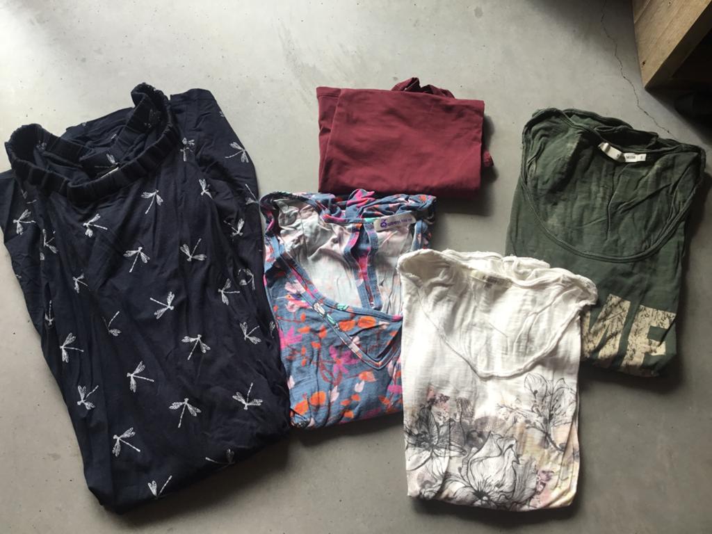 Zwangerschapskleding maat S, Kleding | Dames, Overige typen, Blauw, Ophalen of Verzenden, Zo goed als nieuw