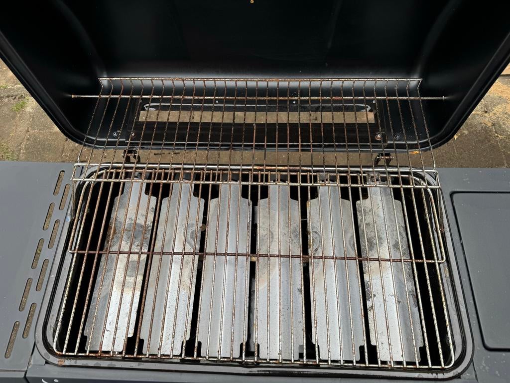 El Fuego Gebruikte 6-pits gasbarbecue met zijbrander, Tuin en Terras, Gasbarbecues, Ophalen of Verzenden, Gebruikt