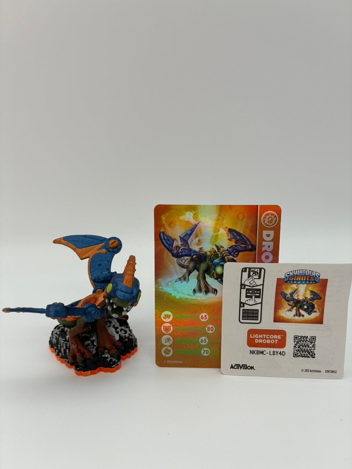 Skylanders Giants Lightcore Drobot met sticker en kaartje, Avontuur en Actie, Verzenden, W, 2 spelers