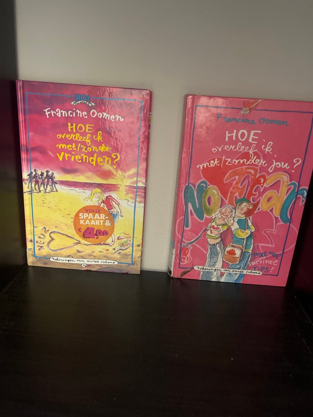 Hoe overleef ik... set van 2 boeken van Francine Oomen, Boeken, Ophalen, Gelezen, Fictie