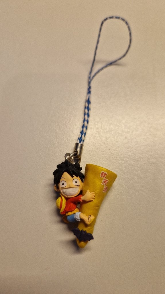 One Piece! Van de manga. Div Luffy sleutelhangers uit Japan!, Ophalen of Verzenden, Nieuw, Knuffel of Figuurtje