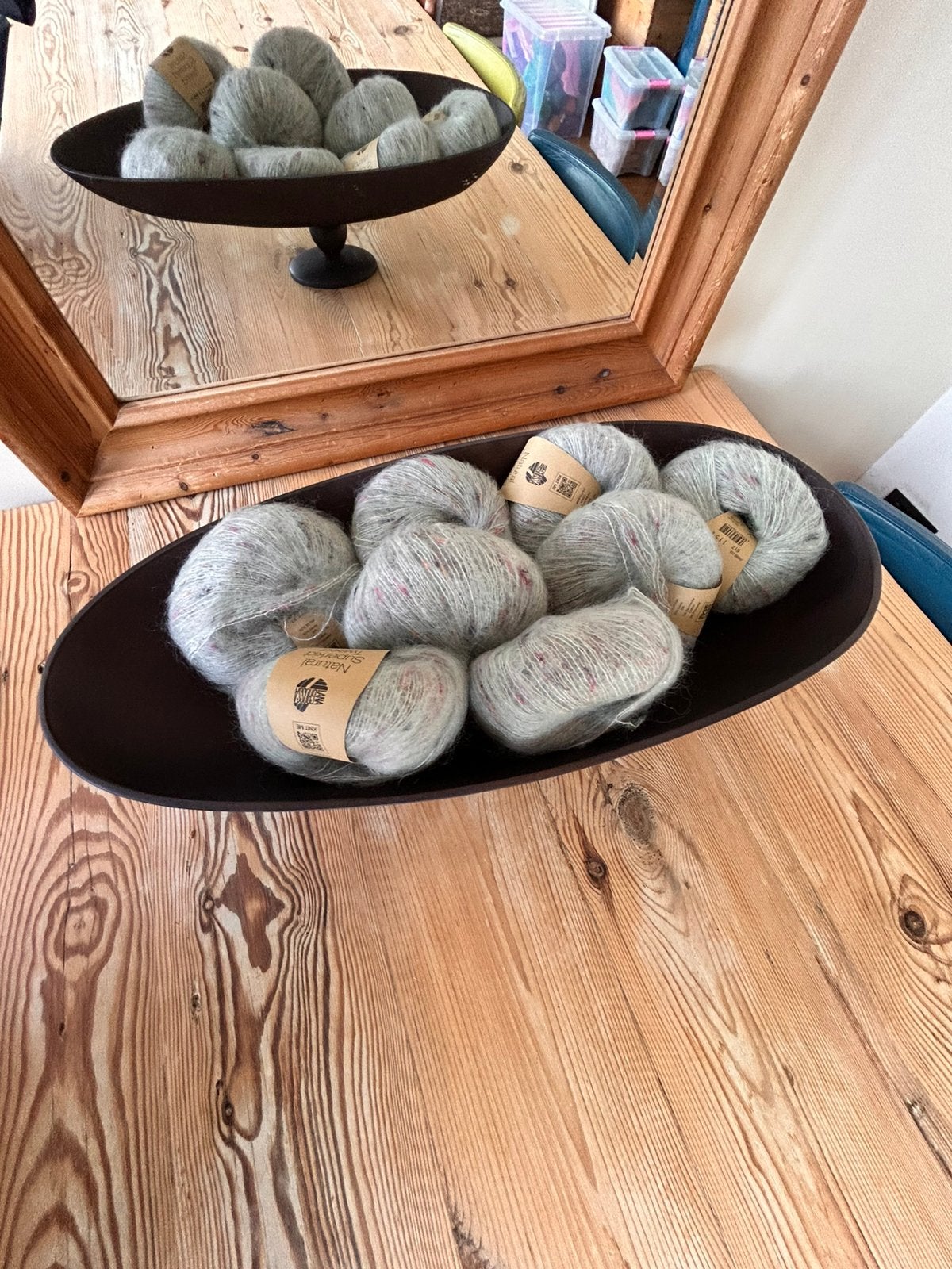 Natural Superkid Tweed 8 bollen mohair/zijde mix, Hobby en Vrije tijd, Breien en Haken, Ophalen of Verzenden, Nieuw, Breien of Haken