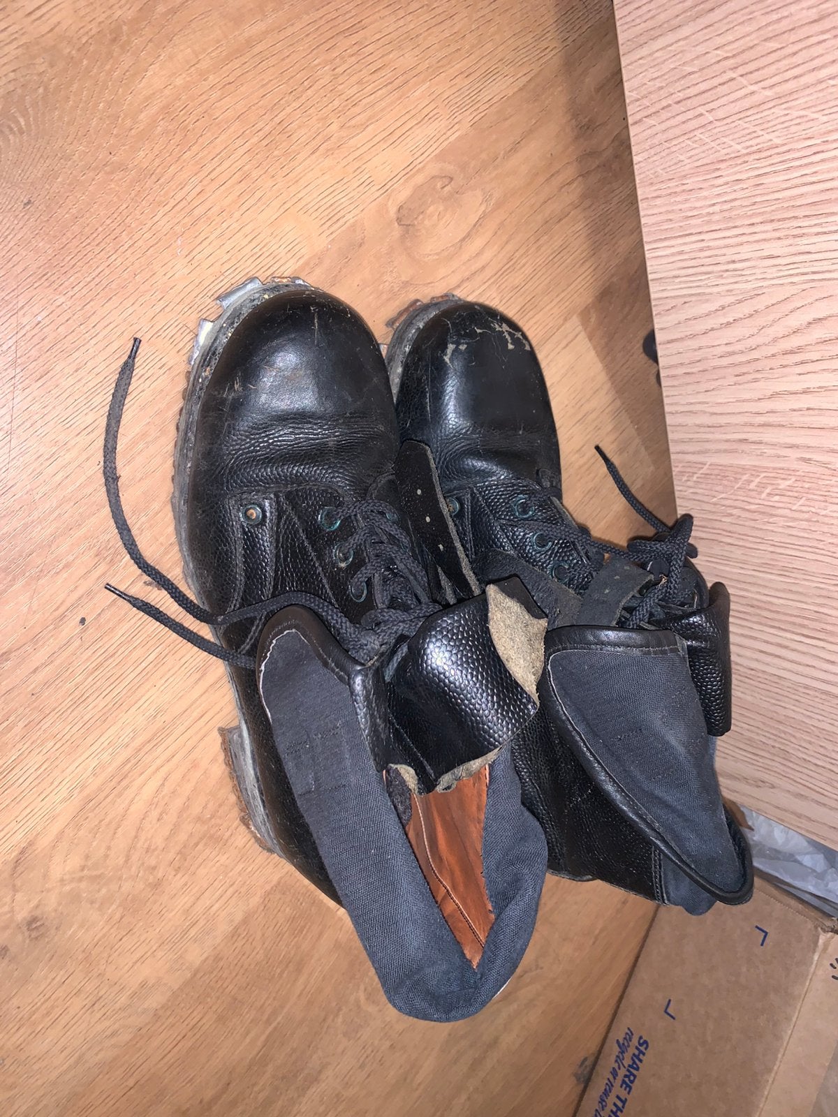 Sovjet berg laarzen met staal, Ophalen of Verzenden, Landmacht, Overige gebieden