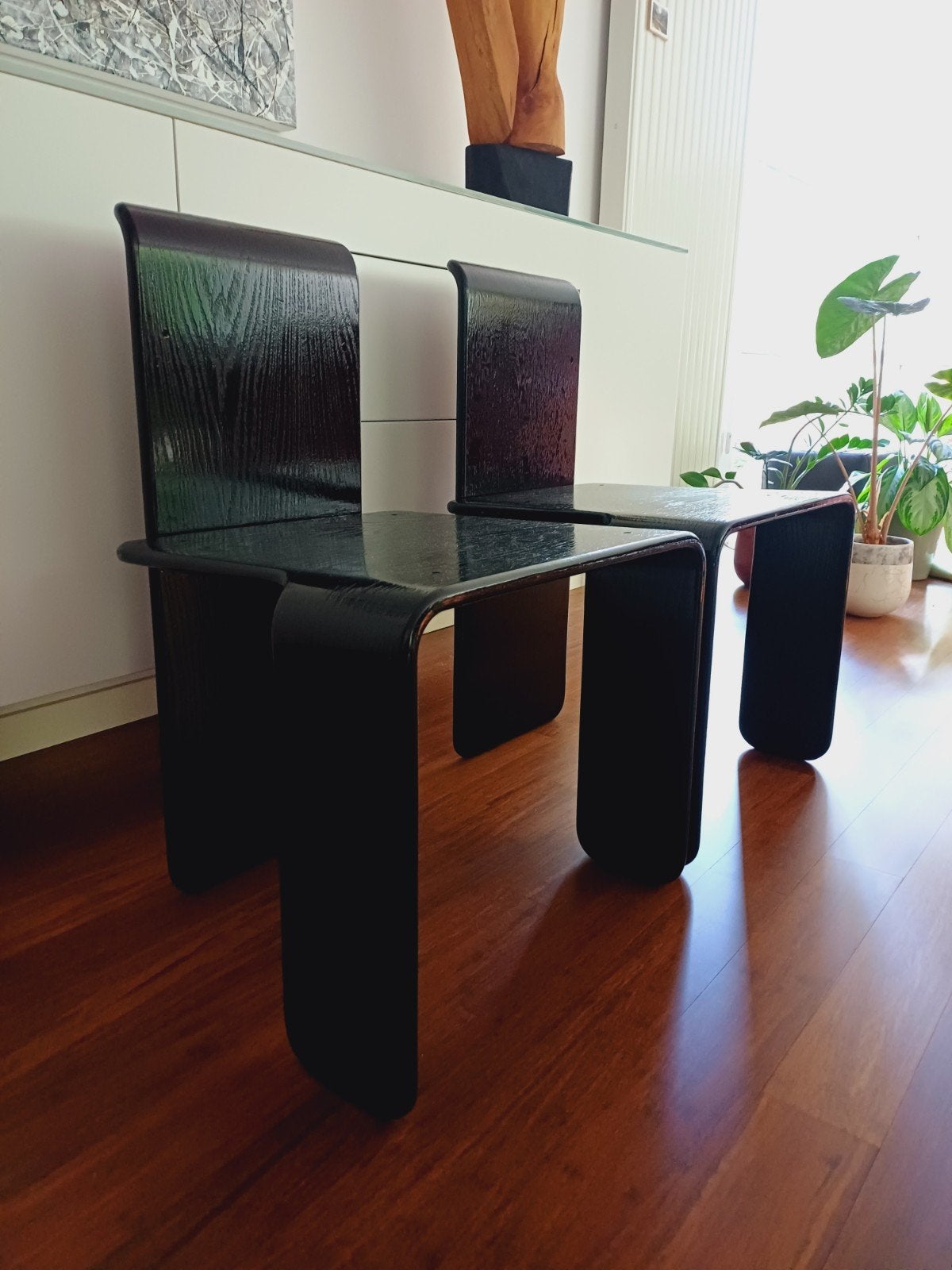 Vintage Belgische design stoelen, Ophalen