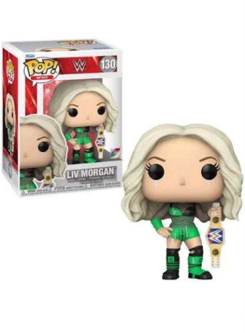 GEZOCHT!!!!!  wwe liv morgan actie figuur of funko pop, Ophalen of Verzenden, Nieuw