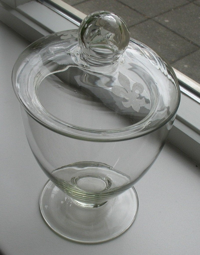 Vintage snoeppot, Ophalen of Verzenden