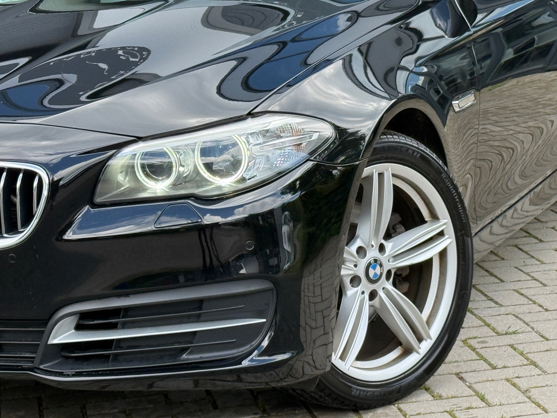 BMW 5-serie 520d High Executive / TAXI RIJKLAAR / LEDER LUXE, Auto's, BMW, Automaat, Achterwielaandrijving, Euro 6, 2000 kg
