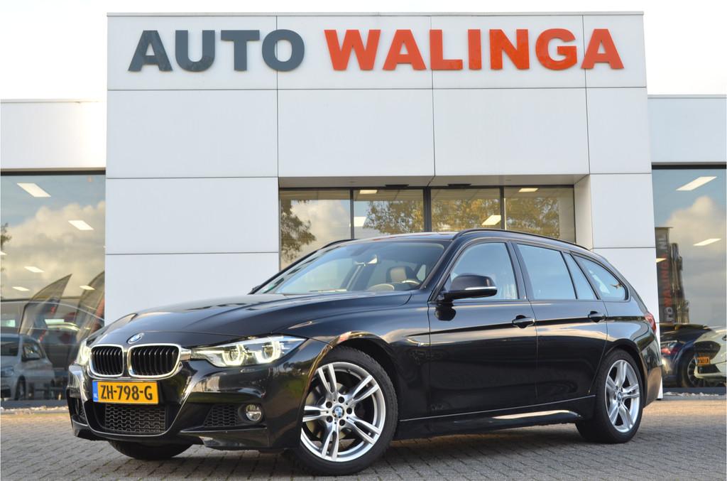 BMW 3 Serie Touring 318i M Pakket Vol Leer St.verw. Elek. Ac, Auto's, BMW, Automaat, Gebruikt, 1465 kg, 3 cilinders