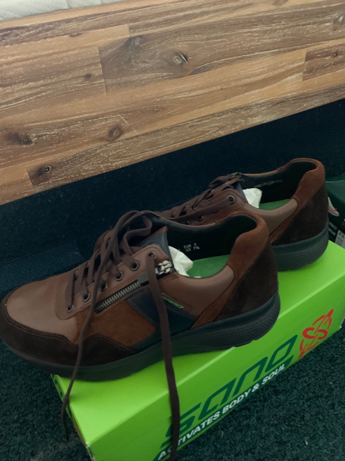 Mephisto Sano schoenen, Bruin, Sportschoenen, Nieuw, Ophalen of Verzenden