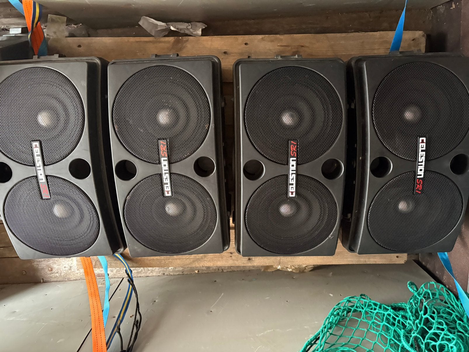 Celestion SR 1 speakers, Ophalen, Gebruikt