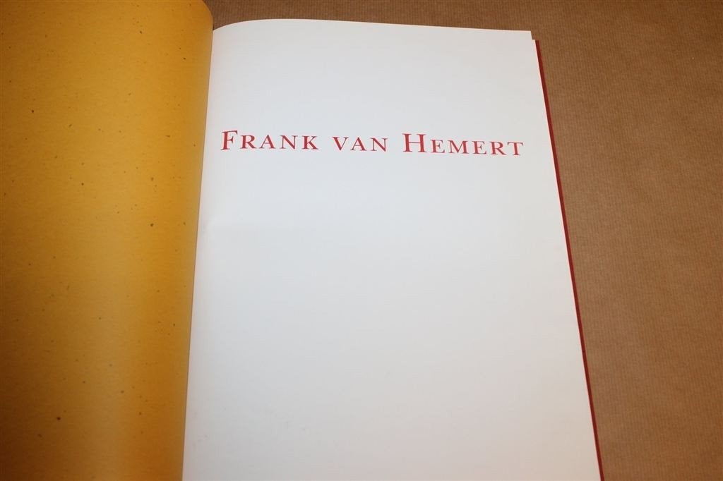 Frank van Hemert — Schilderkunst 1991-1996, Catalogus, Boeken, Ophalen of Verzenden, Gelezen