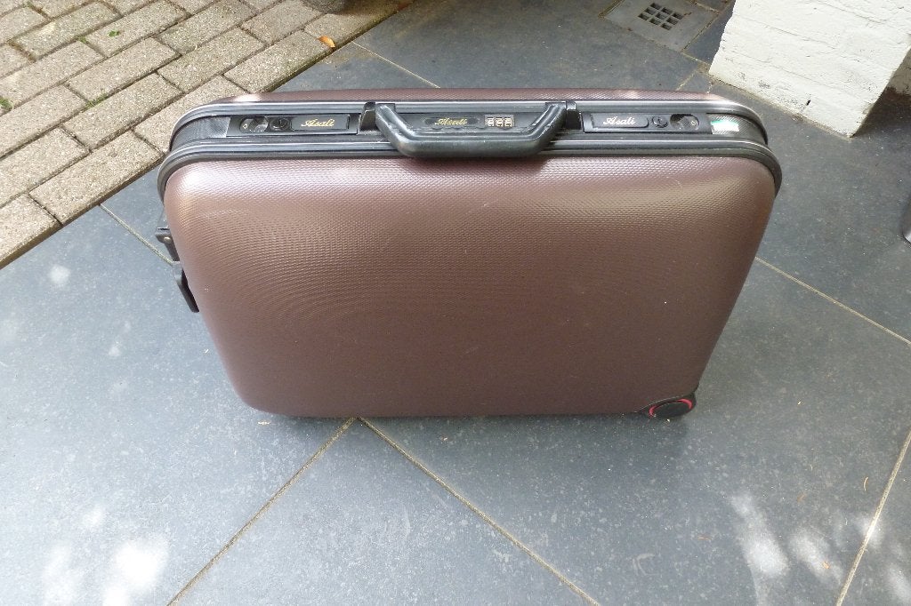 Koffer Reiskoffer Weekendtas bagage vakantie vliegvakantie, Sieraden, Tassen en Uiterlijk, Koffers, Wieltjes, Gebruikt, 50 tot 60 cm