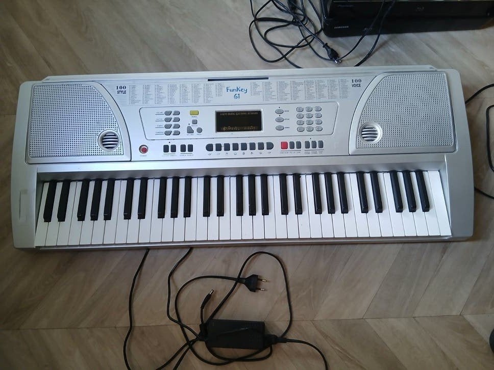 Funkey 61 Digitaal Elektronisch Keyboard, Ophalen of Verzenden, Gebruikt, 61 toetsen, Overige merken