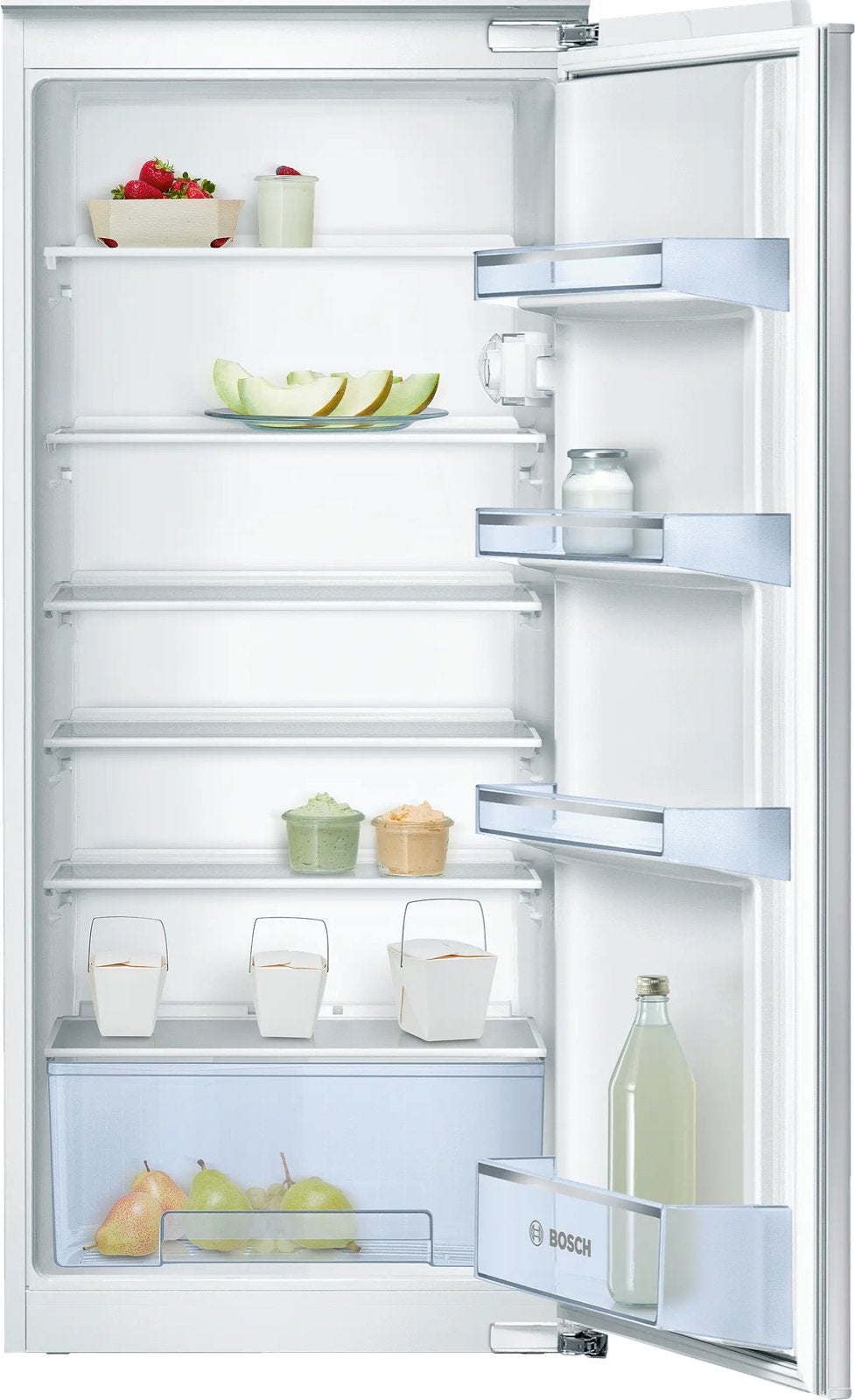 Bosch KIR24V60 inbouwkoelkast - Zonder vriesvak, Ophalen, 120 tot 140 cm, 100 tot 150 liter, Energieklasse A of zuiniger