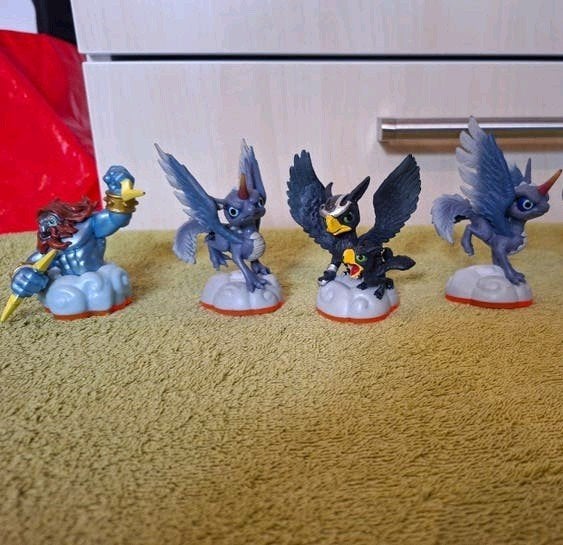 Skylanders Giants - Lucht Figuren (4 stuks), Ophalen of Verzenden, Gebruikt